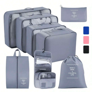 BOLSAS ORGANIZADORAS PARA MALETA - GRIS